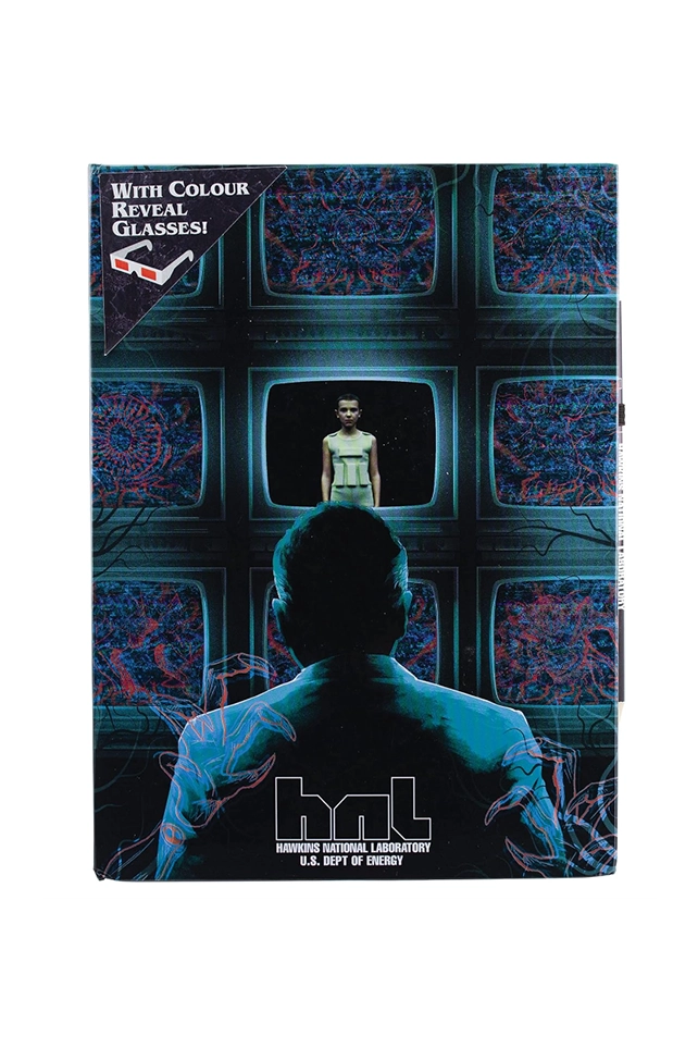 ბლოკნოტი – Stranger Things – ჰოუკინსის ლაბორატორია – სპეციალური სათვალითა და ფანქრით